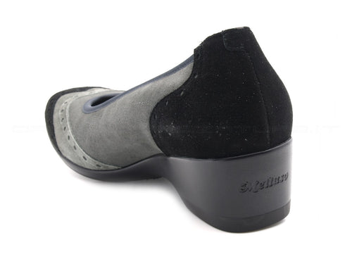 Melluso scarpe comode con zeppa donna grigio